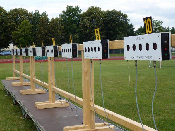 HORA 2000 E Biathlon Targets Setup